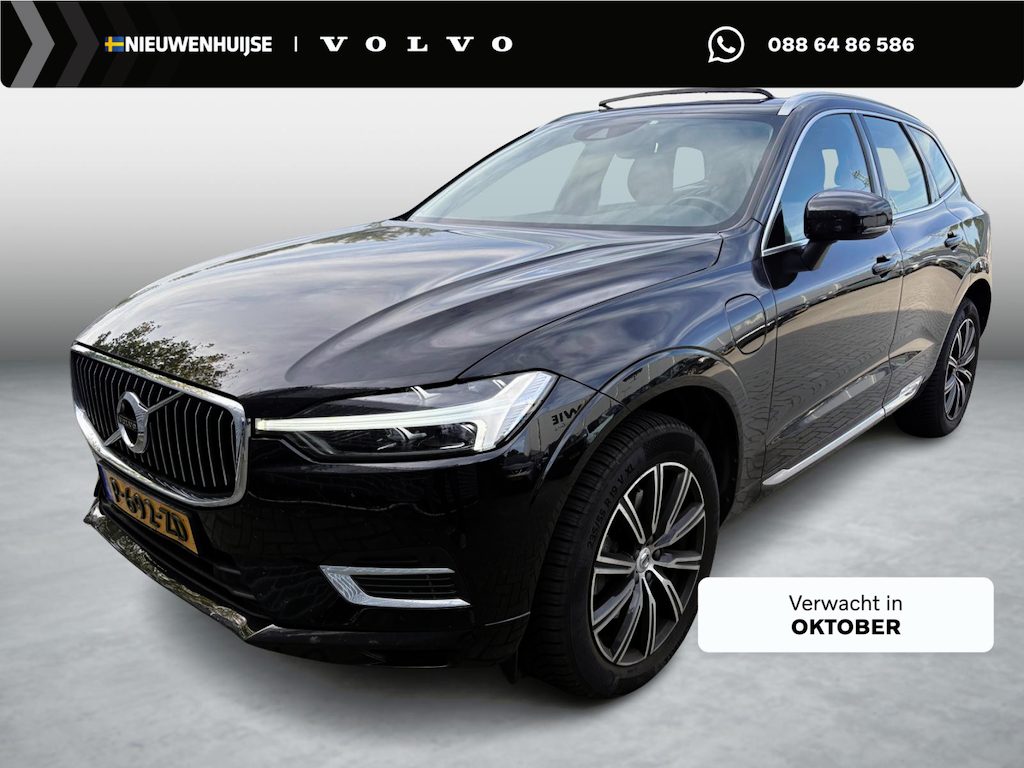 Volvo XC60 2.0 Recharge T8 AWD Inscription | Harman Kardon Audio | Panoramadak | Achteruitrijcamera | Parkeersensoren | Keyless Entry | Elektrische Achterklep | Stoelverwarming voor en achter | Cruise Control Adaptief | BLIS | Navigatie | Apple Carplay | Android Auto