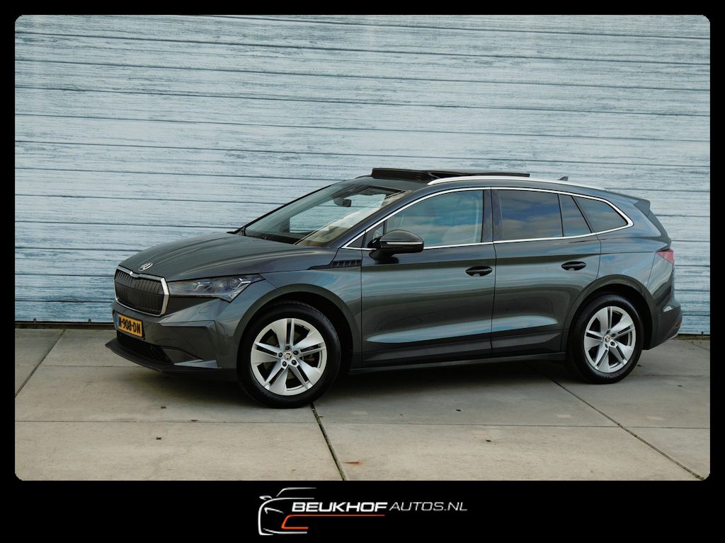 Skoda Enyaq iV 60 Panorama Memory Half leer Carplay Soh 92%