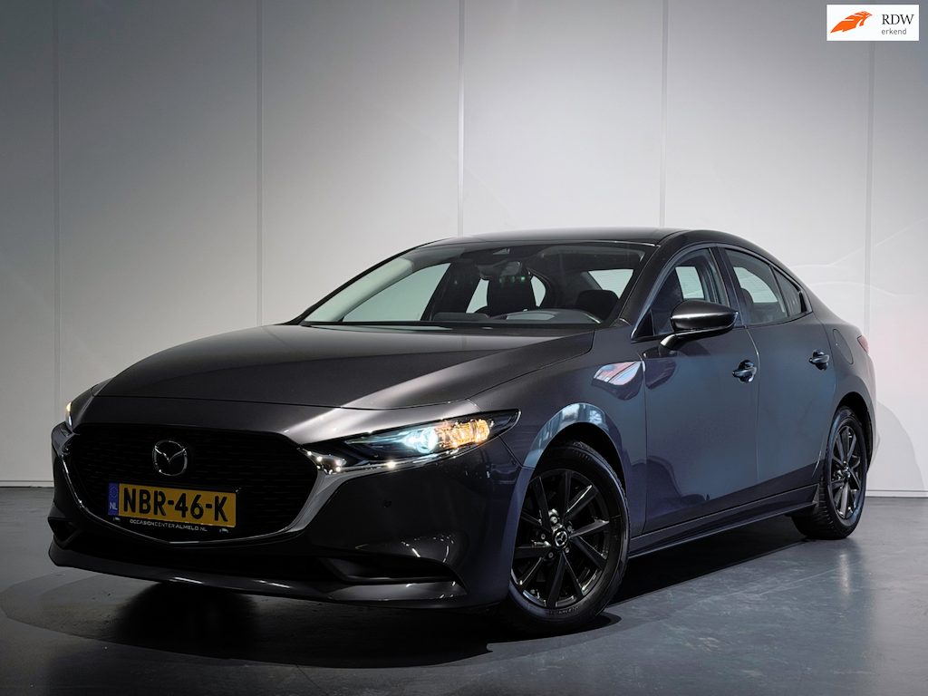 Mazda 3 2.0 e-SkyActiv-G M Hybrid 122 /Clima/ACC/Camera/Keyless/HeadUp/LED/CarPlay/NAVI/DodeHoek/LaneAss/LMV
