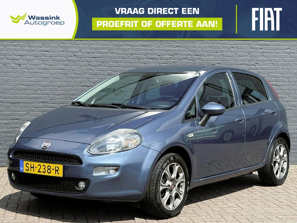 Fiat Punto Evo 0.9 TwinAir Sempre | Navigatie | Cruise Control | Parkeersensoren achter | Lichtmetalen Velgen |