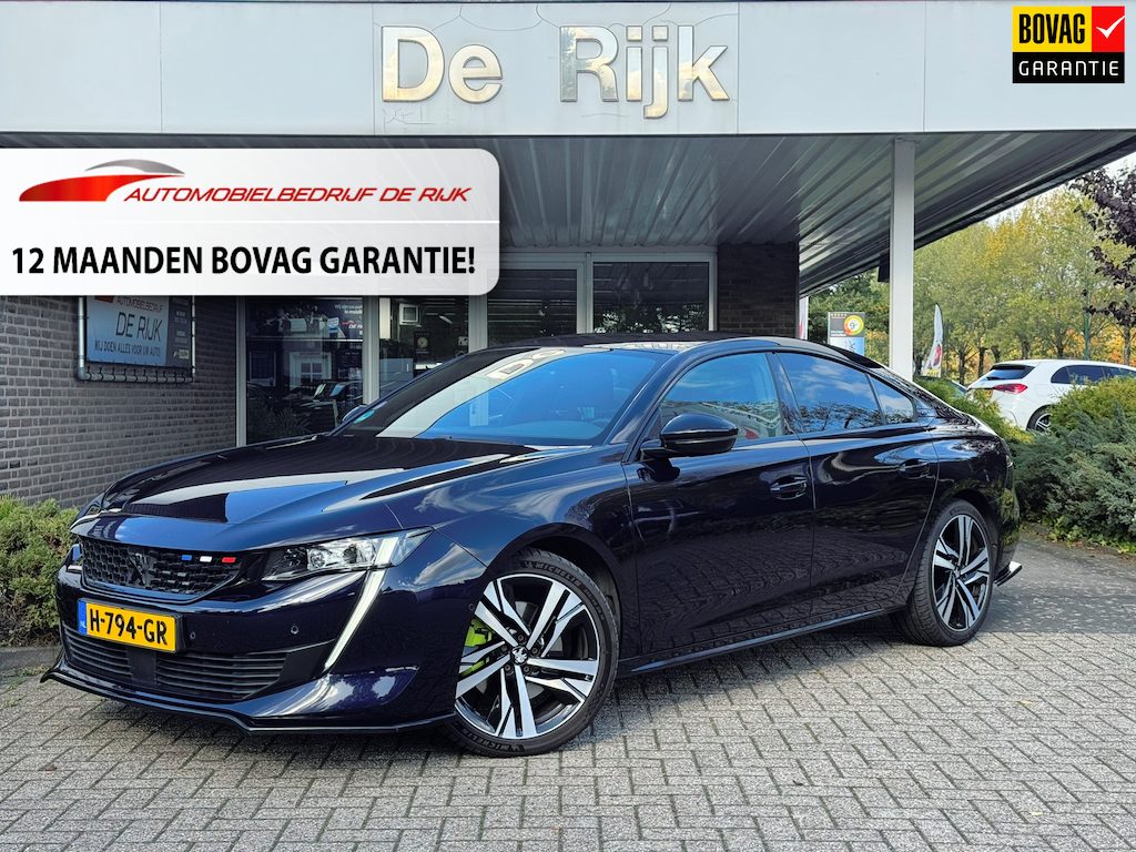 Peugeot 508 1.6 PureTech First Edition GT | Luxe Leder, Memory, Massage, Trekhaak, Stoelverw., 360 Camera, 19'' LMV, Focal |