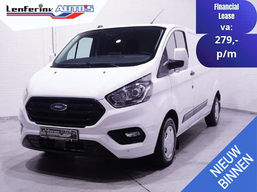 Ford Transit Custom 2.0 TDCi 130 pk L2H1 Navi, Camera, Apple Carplay Laadruimte Pakket, PDC V+A, 3-Zits