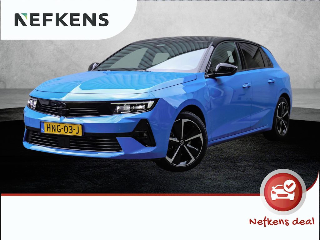 Opel Astra 1.2 145pk Hybrid GS | Navigatie | Camera voor en achter | Stoelverwarming | Dodehoekbewaking