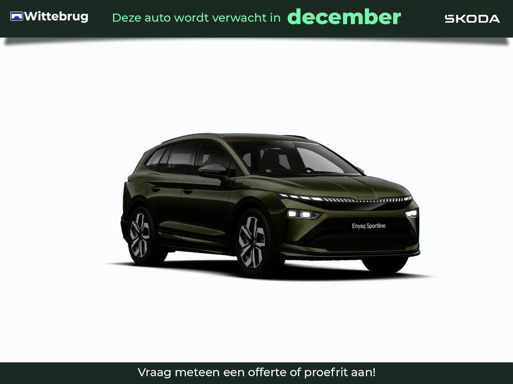 Skoda Enyaq 85 Sportline Tour Edition / Elektrisch wegklapbare trekhaak