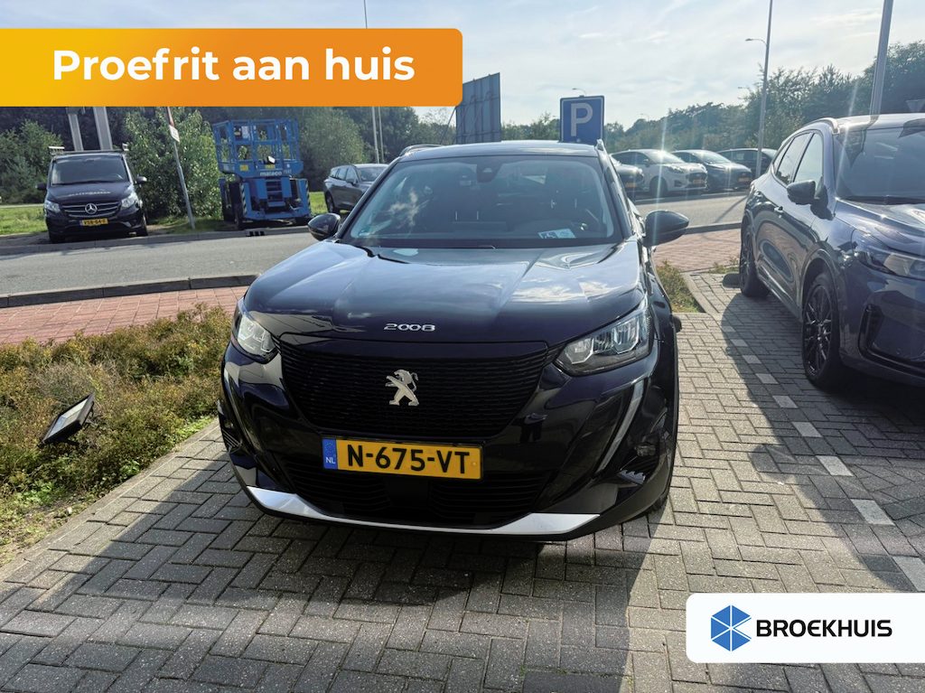 Peugeot e-2008 EV Allure Pack 50 kWh Stoelverwarming | Camera | Climate | Cruise | 17" Lichtmetaal | Carplay | Digitaal Dashboard | Achteruitrijcamera | Airco (automatisch) | Apple Carplay/Android Auto|telefoonintegratie premium