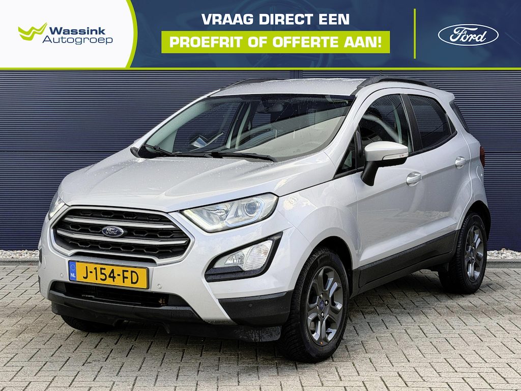 Ford EcoSport 1.0 EcoBoost Trend Ultimate | Navigatie | Stuur/Stoel/Voorruit verwarming | Climate control | Cruise control