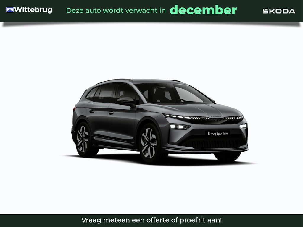 Skoda Enyaq 85 Sportline Tour Edition / Elektrisch wegklapbare trekhaak