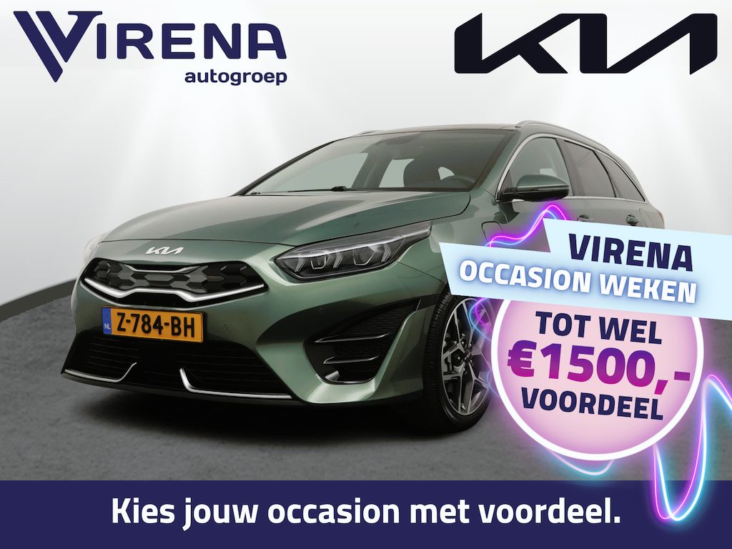 Kia Ceed Sportswagon 1.6 GDI PHEV ExecutiveLine - Schuif-/kanteldak - Stoelverwarming-/ventilatie - Stuurverwarming - Leder - Fabrieksgarantie tot 03-2031