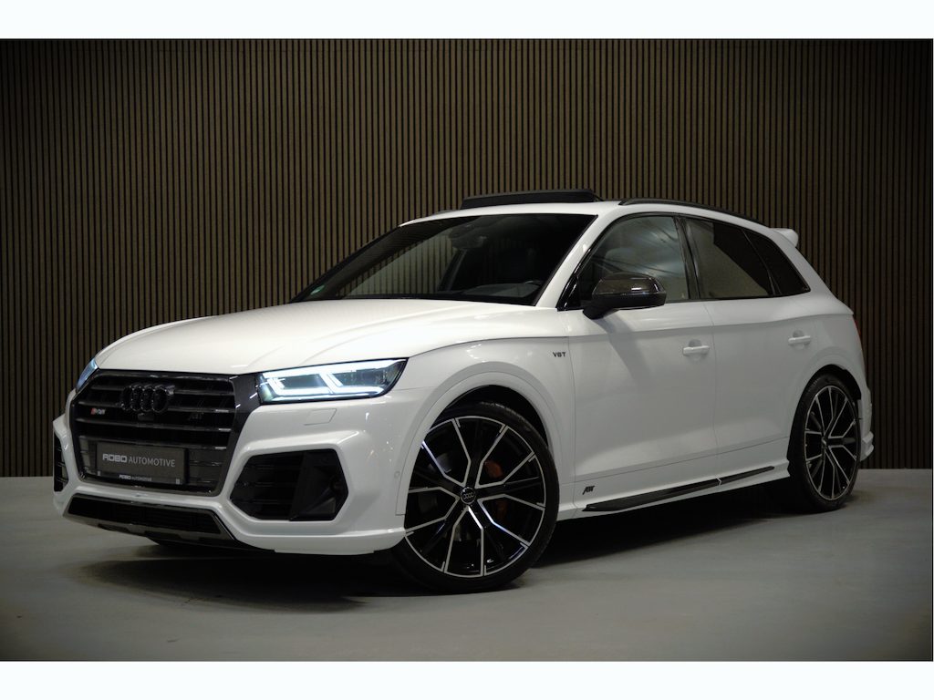 Audi Q5 3.0 TFSI SQ5 quattro Pro Line Plus | ABT | Carbon | Bang & Olufsen | Panoramdak | Stoelverwarming | Head-Up Display | 360 Camera | Dodehoekdetectie | Keyless | RS Stoelen | Massage | Memory Seat | Elektrische Stoelen | Adaptiv