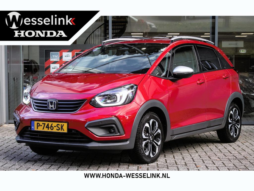 Honda Jazz 1.5 e:HEV Crosstar - Dealer onderhouden | Navi | Apple Carpl./ Android Auto | Camera