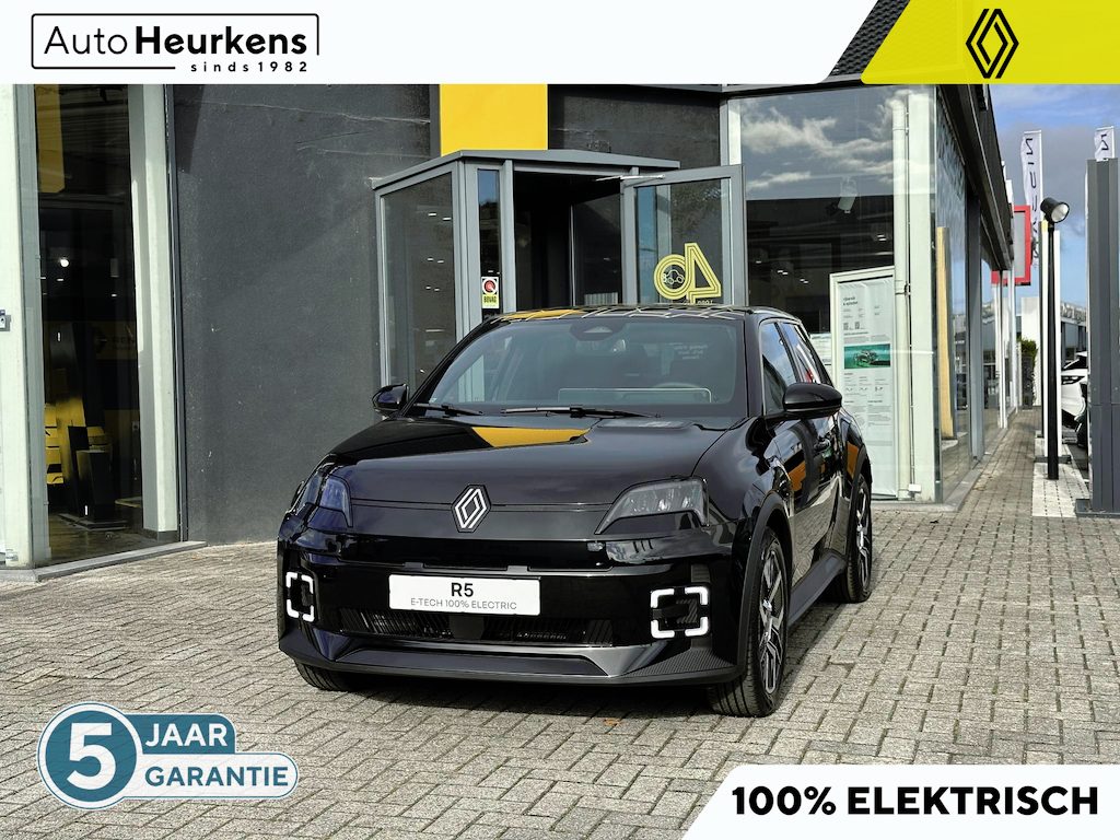 Renault R5 Techno 150 pk Comfort Range l € 1.495 voorraadvoordeel! l Private Lease vanaf € 397 per maand l 5 jaar fabrieksgarantie l 8 jaar accugarantie