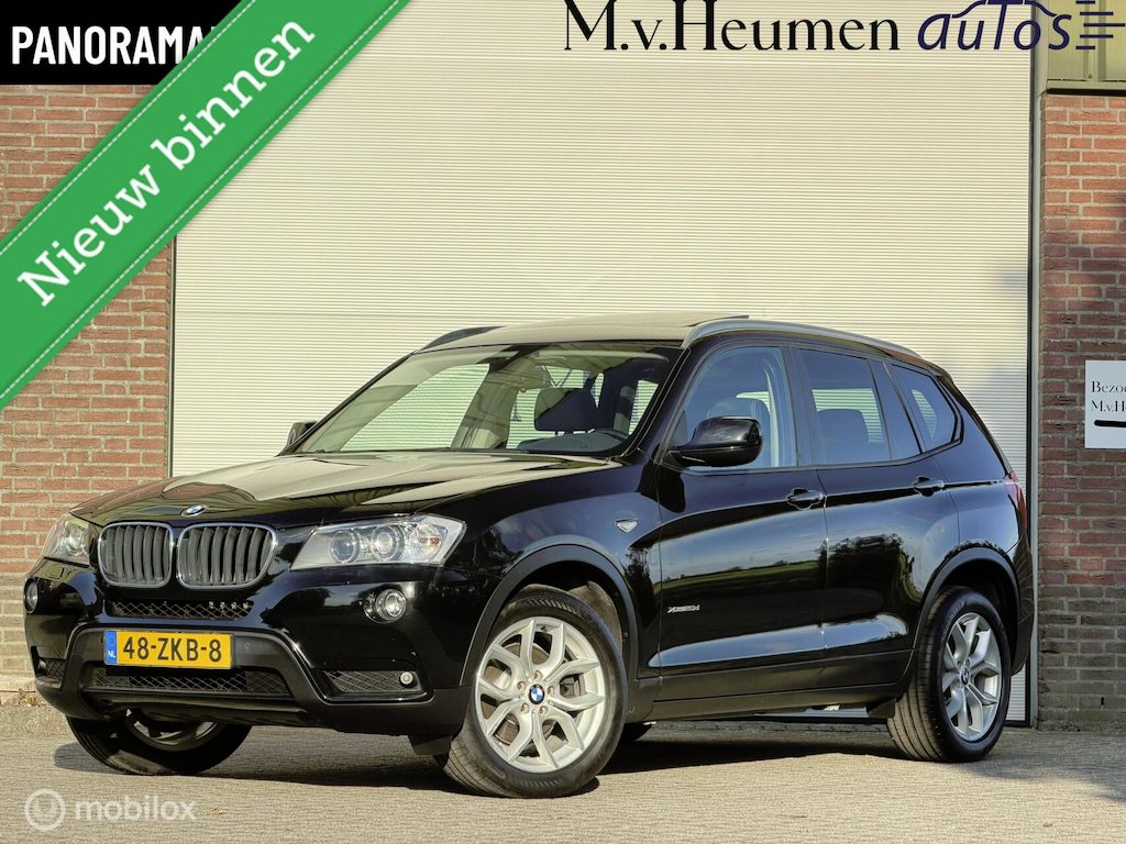 BMW X3 xDrive20d High Executive Panoramadak Sportstoelen Leder
