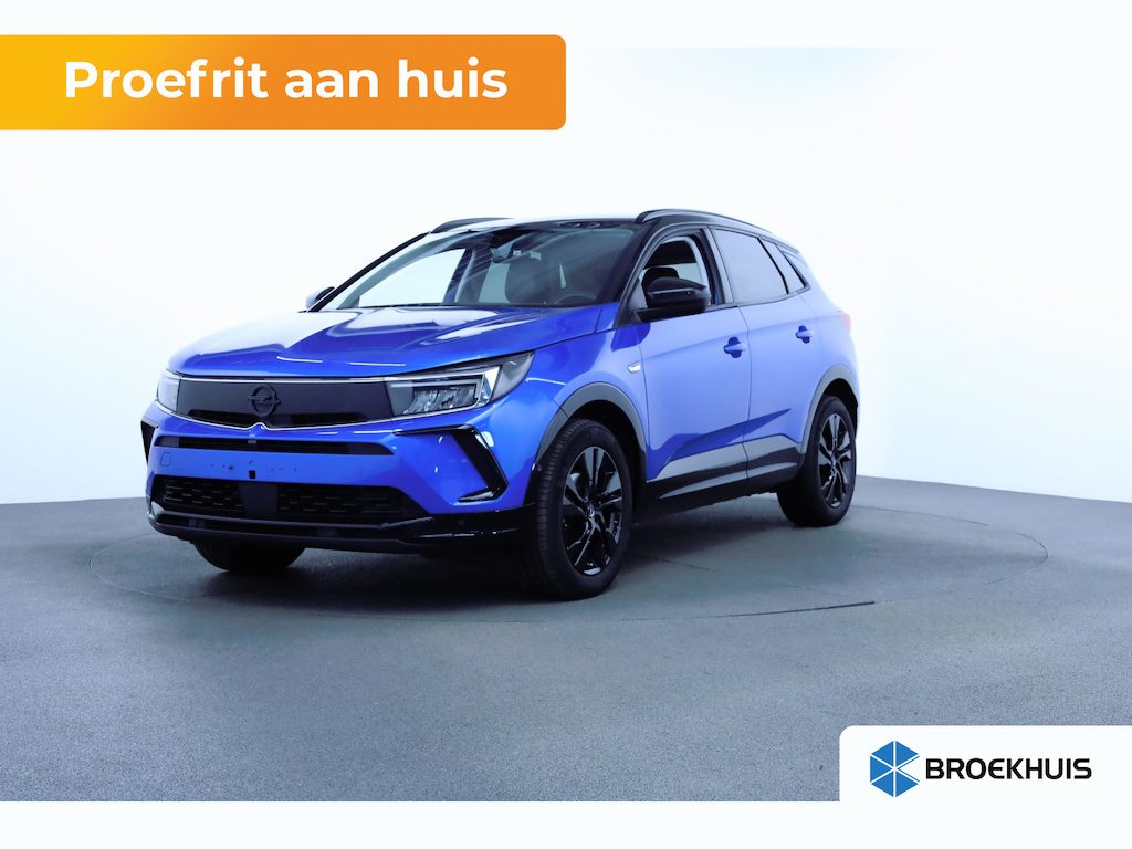 Opel Grandland 1.2 Turbo Business Elegance Stuur & Stoelverwarming | Camera | Parkeersensoren Rondom | AGR-Stoelen | Digitaal Dashboard | Camera | Achteruitrijcamera | Afwijkende dakkleur | Comfortstoel(en)