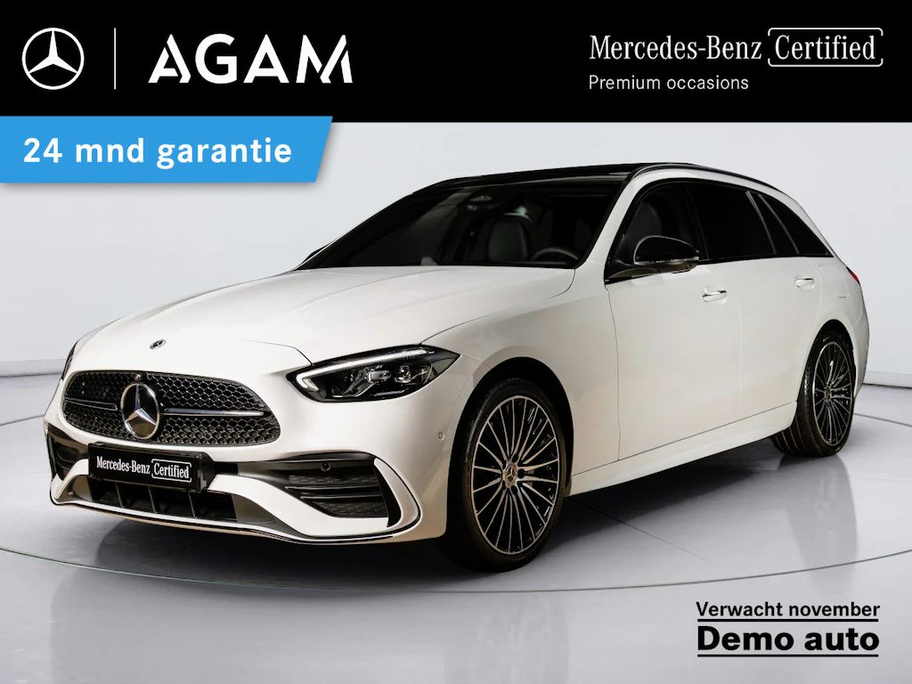 Mercedes-Benz C-klasse Estate 300 e Business Solution AMG Panorama dak | Trekhaak