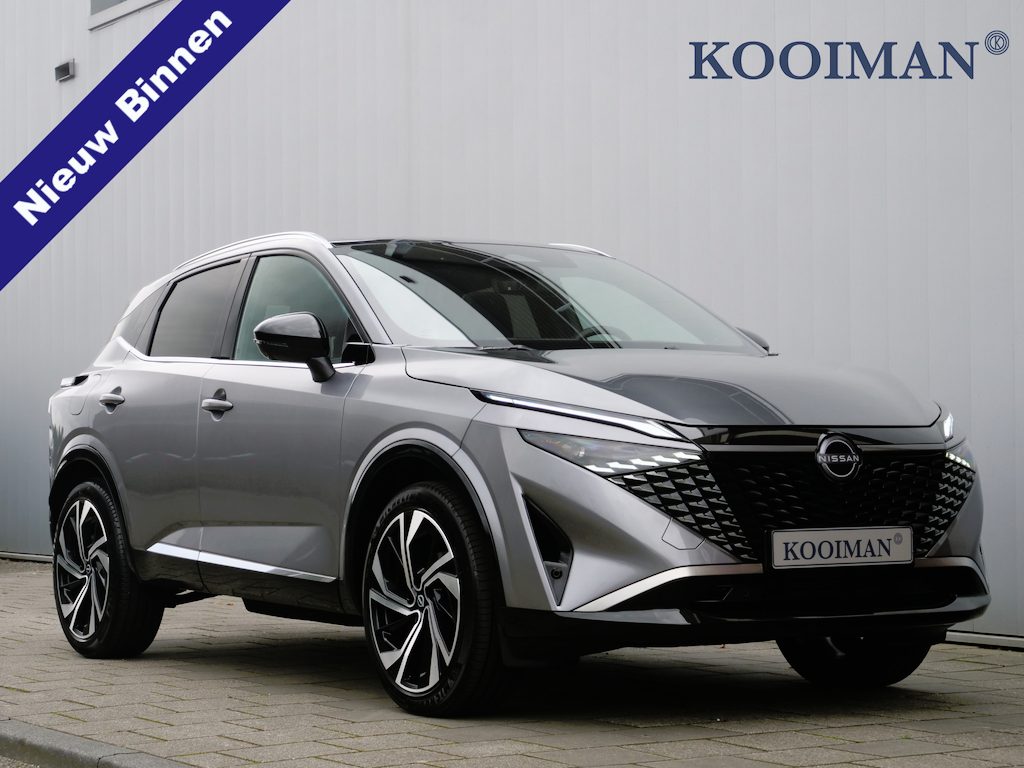 Nissan Qashqai 1.3 MHEV Xtronic Tekna Plus 158 Pk Automaat Navi / DAB / Apple Carplay / Pano-dak / Leer / Winterpakket