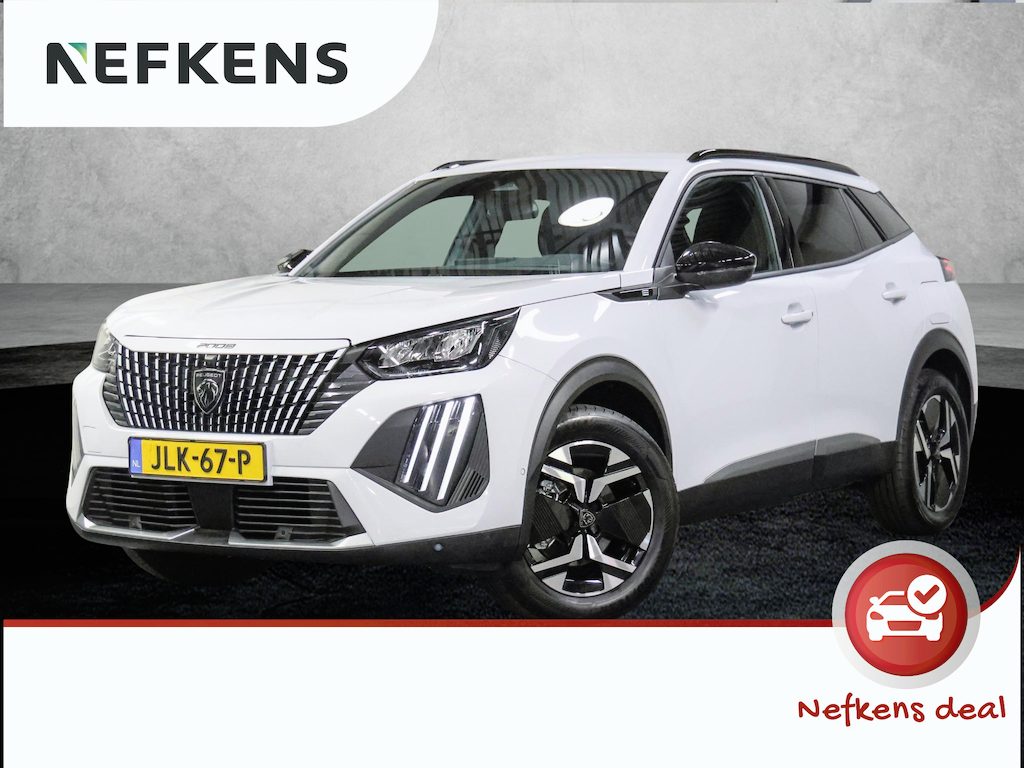 Peugeot e-2008 EV Allure Avantage 54 kWh 156PK | 1ste eigenaar | ACCU 98% | AppleCarPlay/AndroidAuto | Climate Control | Adaptive Cruise Control | 360'Camera | Keyless | FULL LED | Navigatie | LMV | Parkeersensoren | Privacy Glass | Isofix |