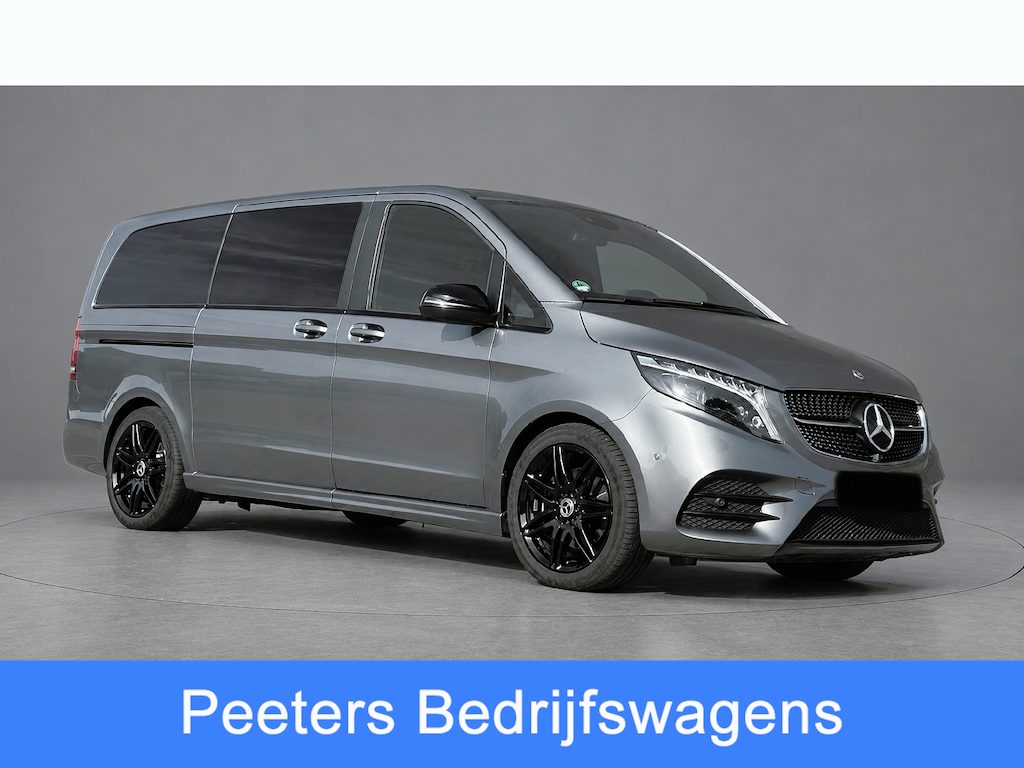 Mercedes-Benz V-klasse 300d L2 AMG Edition 360 Camera, Cruise, Carplay, Stoelverkoeling, Burmester, Stoelverwarming, Trekhaak, 240pk, Automaat, Leder, Uniek!