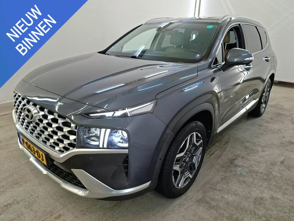 Hyundai Santa Fe 1.6 T-GDI PHEV PREMIUM 7-PERS (100% SOH) I AUTOMAAT I TREKHAAK I ADAPTIVE CRUISE CONTROL I LEDEREN BEKLEDING