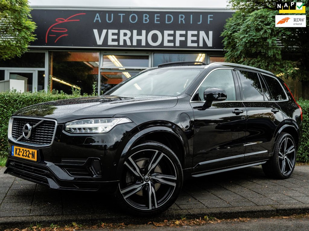 Volvo XC90 2.0 T8 Twin Engine AWD | 7P| R-DESIGN | B&W AUDIO | HuD | LUCHTVERING | TREKHAAK | PANORAMA | STOEL / STUUR VERW|CAMERA