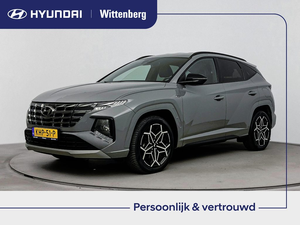 Hyundai Tucson 1.6 T-GDI PHEV N LINE EDITION 4WD | OUTLETDEAL! | NAVI | CLIMA | CRUISE ADAPT. | APPLE CARPLAY & ANDROID AUTO | CAMERA | 19'' LM VELGEN | STOELVERWARMING | PLUG IN HYBRID | FABRIEKSGARANTIE GELDIG T/M 4-2029! |