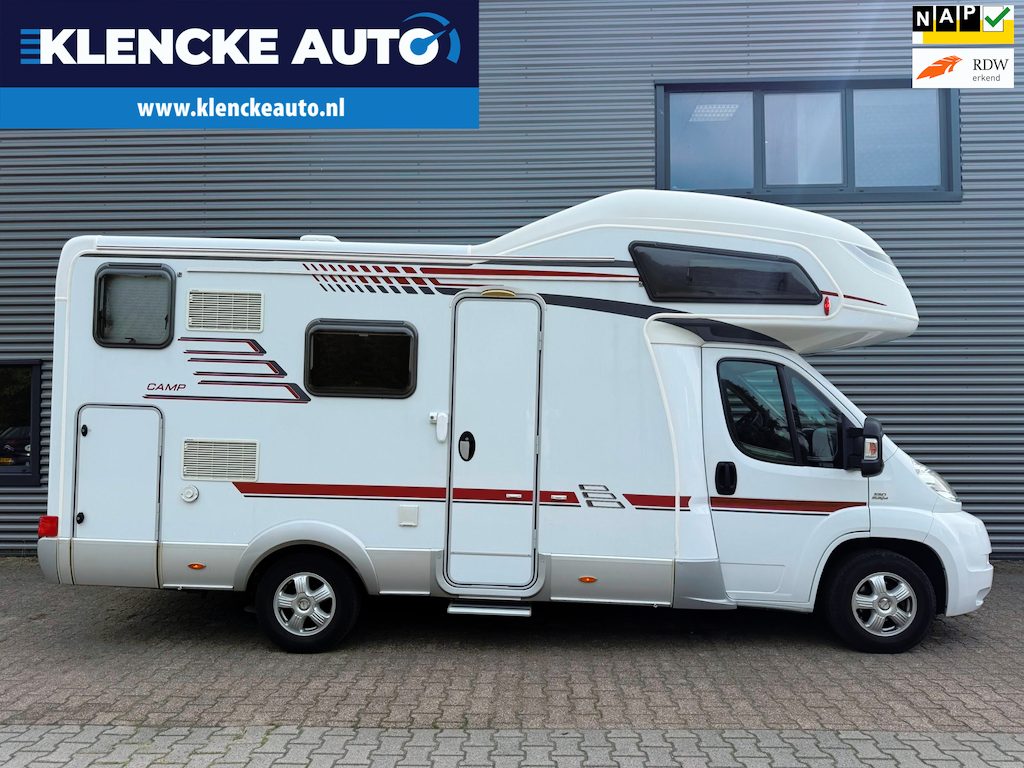 HYMER C 534 Eriba NL-camper 94.968km Levelsysteem TOPSTAAT 6 persoons Airco Cruise ctrl Garage XL
