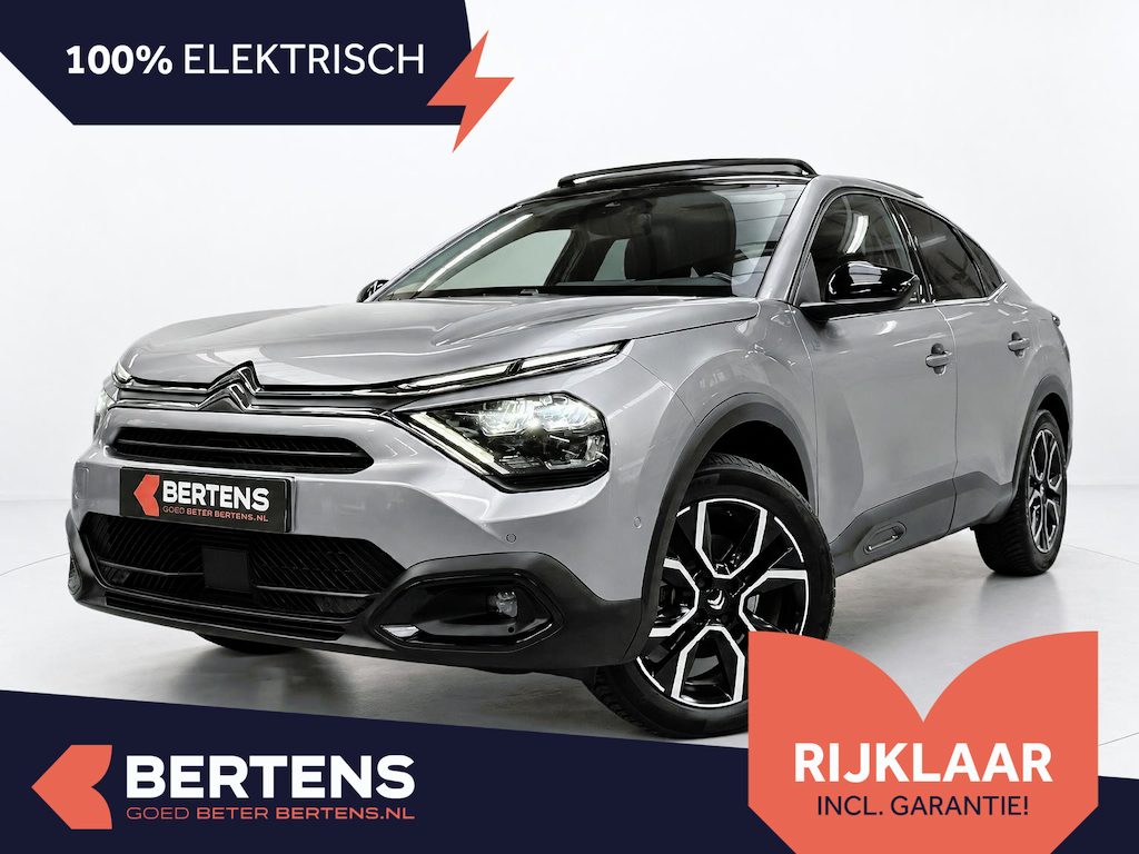 Citroën E-C4X Ë-C4 X Shine 50 kWh | Panoramadak | Pack Winter | Fietsendragerhaak | Prijs is rijklaar