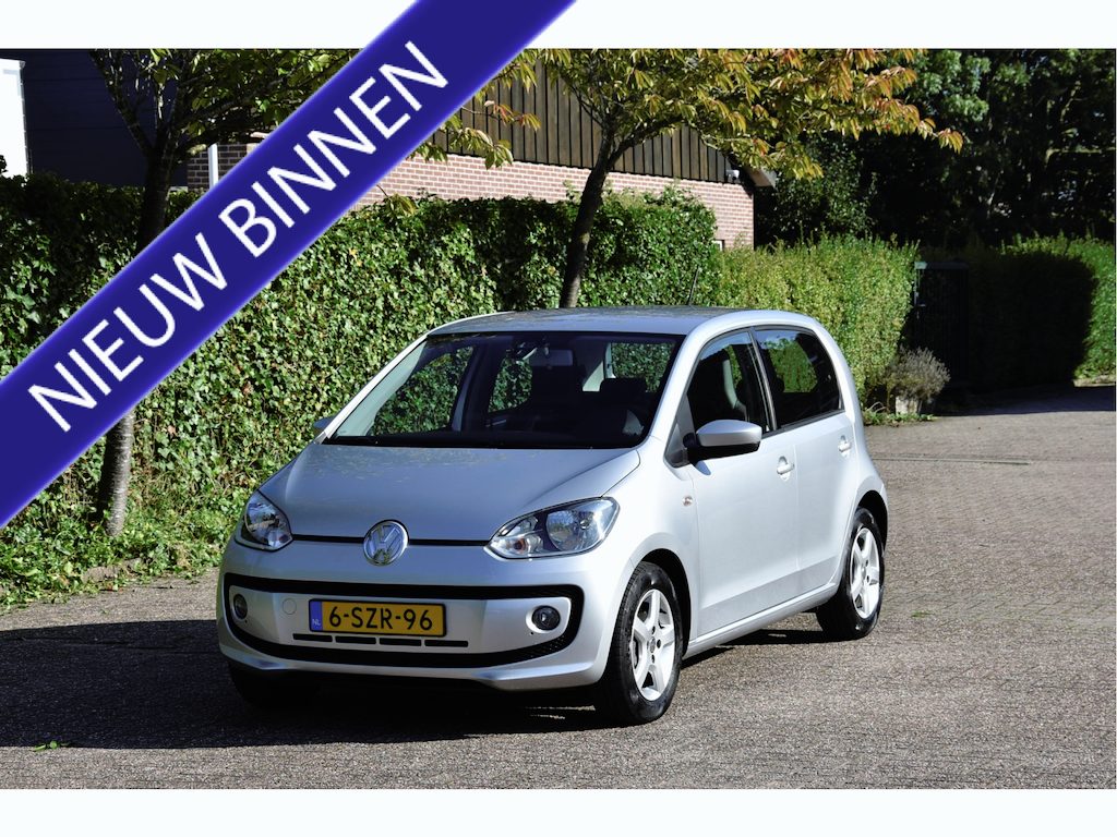 Volkswagen Up! 1.0 high up! PDC Navi cruise airco Topstaat! NAP 6 Mnd garantie BlueMotion