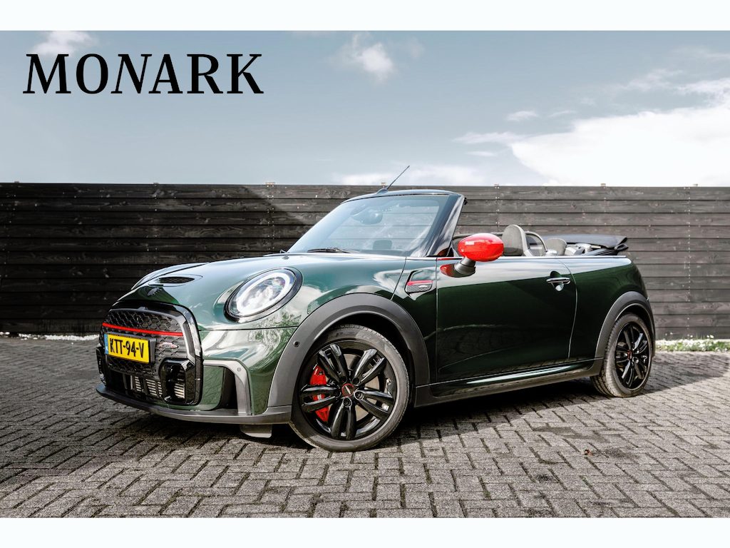 MINI John Cooper Works 2.0 Cabrio JCW Pack Full option! Stuurverwarm. | HK Audio | Adap. onderstel | Premium plus | Garantie