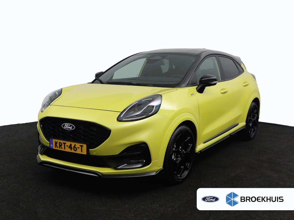 Ford Puma 1.0 EcoBoost Hybrid ST-Line | Maxton | Black Pack | Elek. Achterklep | Winterpack | Camera | Keyless | Navigatie | CarPlay/Android Auto |