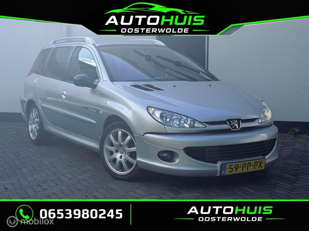 Peugeot 206 SW 1.6-16V |TREKHAAK | AIRCO | NIEUWE APK KEURING