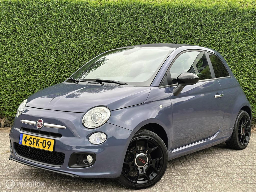 Fiat 500C 0.9 TwinAir 500S |cabrio | automaat | nieuwe apk | nap | pdc achter | lederen bekleding |