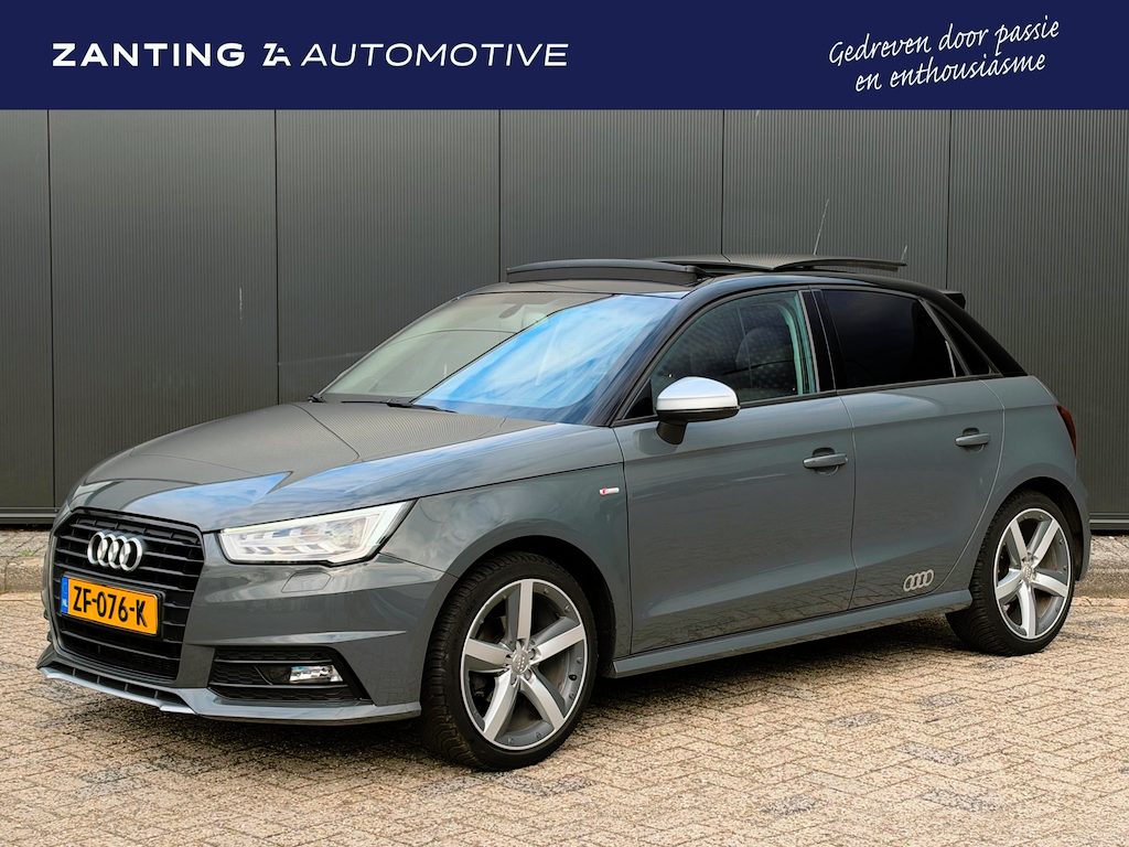 Audi A1 Sportback 1.0 TFSI Advance Sport S-Line | Pano-dak | Matrix LED | Stoelverwarming | Afneembare Trekhaak | 4-Season banden