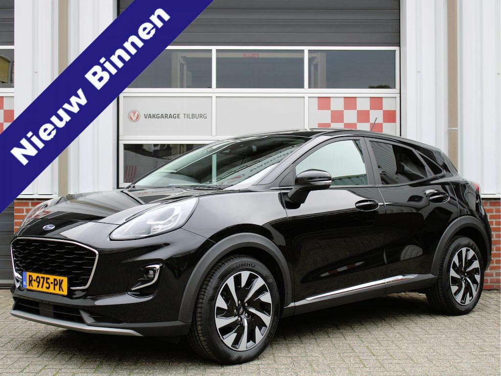Ford Puma 1.0 EcoBoost Automaat Hybrid Titanium /Climate/Cruise/PDC/Camera/Stoelverwarming/Carplay/LED/Lane assist/NAP! 1e eig!