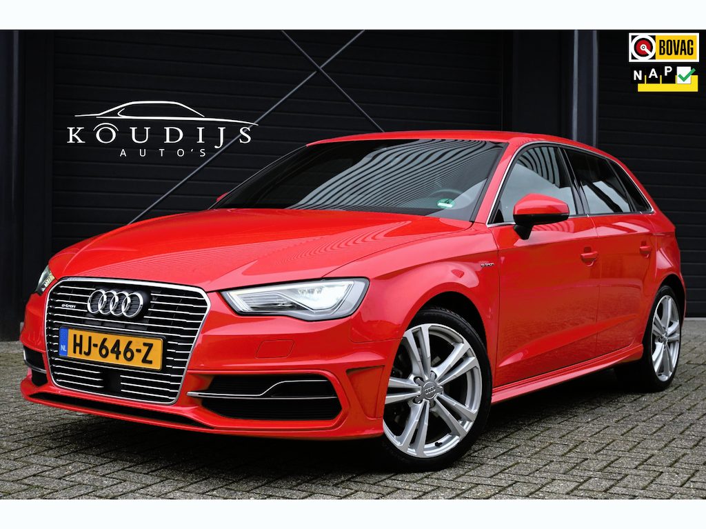 Audi A3 Sportback 1.4 e-tron PHEV Ambition Pro Line plus, S line | Leder/Alcantara | LED | Navi Plus | Keyless | 18 inch