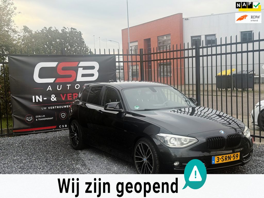 BMW 1-Serie 114i EDE Executive XENON!NAVI!5DEURS!APK2027!KOOPJE!