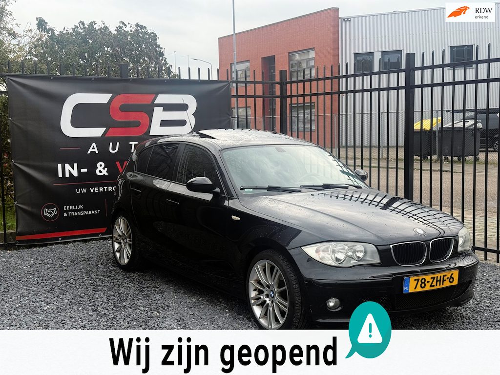 BMW 1-Serie 116i High Executive NAVI!5DEURS!APK2027!KOOPJE!
