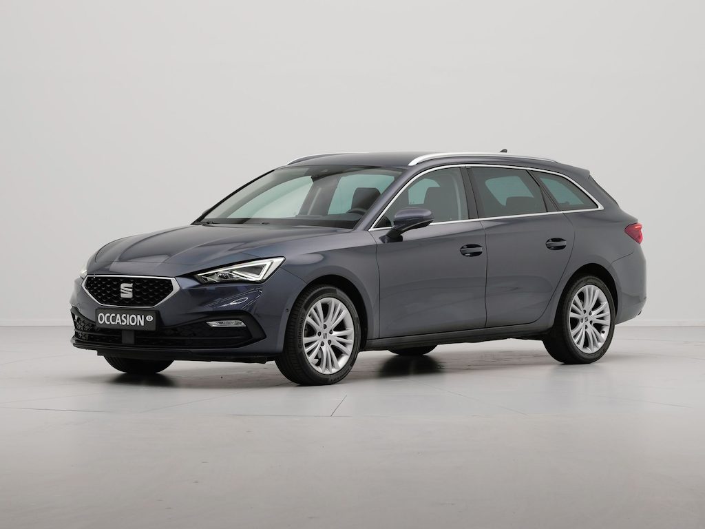 SEAT Leon Sportstourer 1.5 TSI 130pk Style Navigatie Camera 17"velgen Keyless Parkassist Carplay