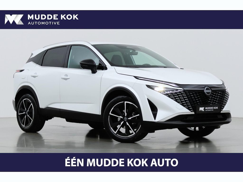 Nissan Qashqai 1.3 MHEV Xtronic Tekna | ACC | 360° Camera | Head-Up | Stoel+Stuurverwarming | Dodehoek | 19 Inch