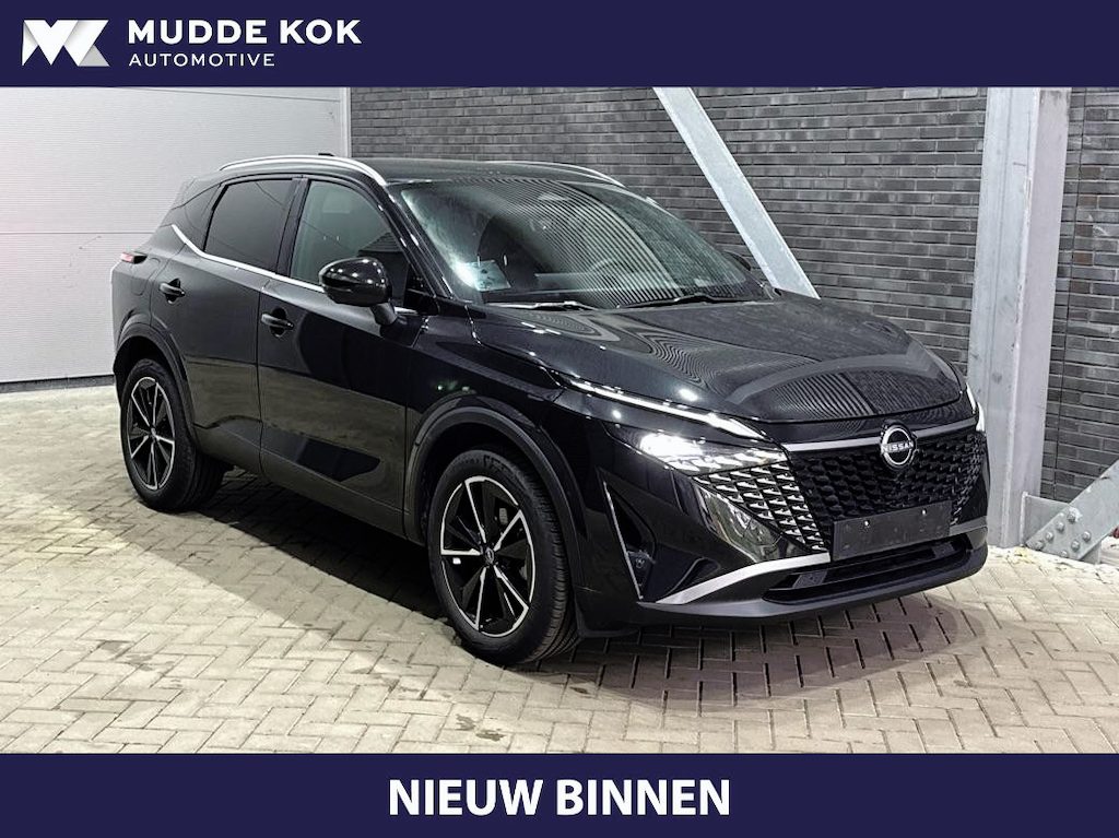 Nissan Qashqai 1.3 MHEV Xtronic Tekna | ACC | 360° Camera | Head-Up | Stoel+Stuurverwarming | Dodehoek | 19 Inch