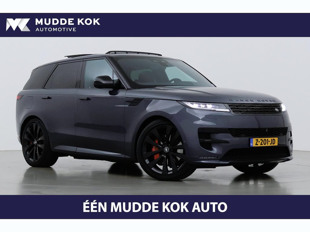 Land Rover Range Rover Sport 3.0 P510e First Edition | 23 Inch | Rear Seat Entertainment | Trekhaak | Panoramadak | 360° Camera | Meridian 3D | Massage