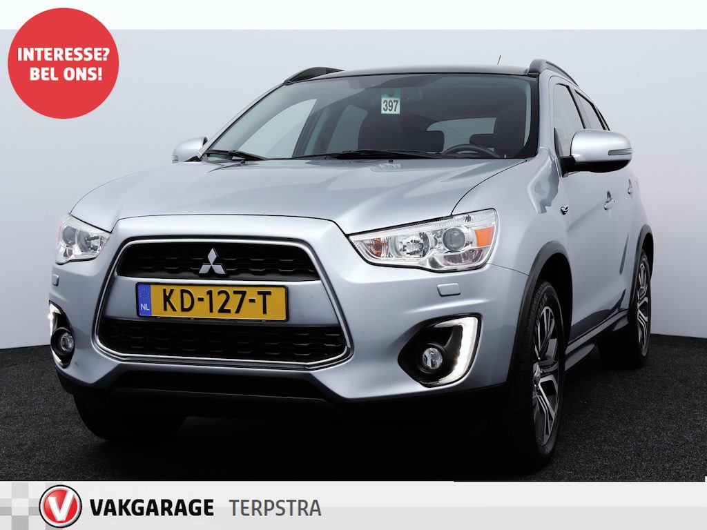 Mitsubishi ASX 1.6 Cleartec Instyle/ 58.000 KM N.A.P!/ Panorama-Dak/ 18'' LMV/ Audio-Premium/ Xenon/ Keyless/ Stoelverw./ Elek. Stoel(en)/ DAB+/ PDC/ Bluetooth/ Cruise/ Clima/ Navi/ Extra getint glas/