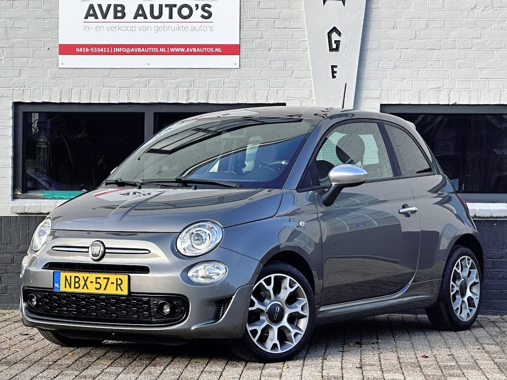 Fiat 500 1.2 Rockstar Carplay Clima Cruise Pano Xenon Leder