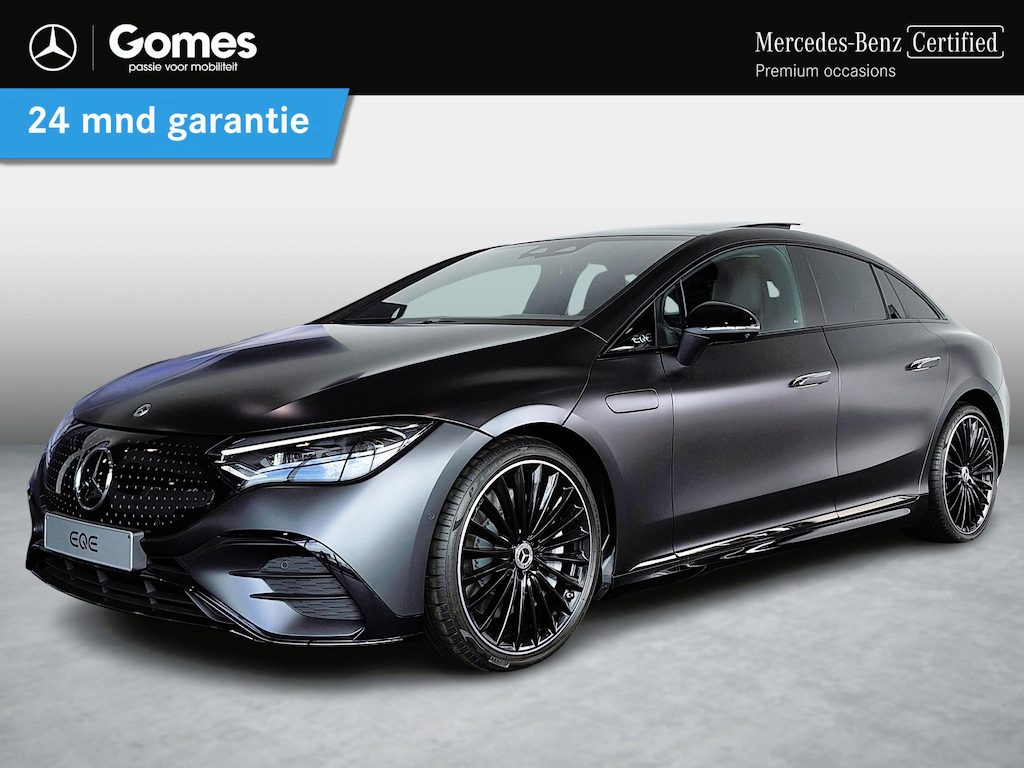 Mercedes-Benz EQE 350 AMG Line | Matgrijs |  Premium Pakket | Night Pakket | Rijassistentiepakket Plus | Panoramadak | AIRMATIC Luchtvering | Burmester 3D Surround Sound |
