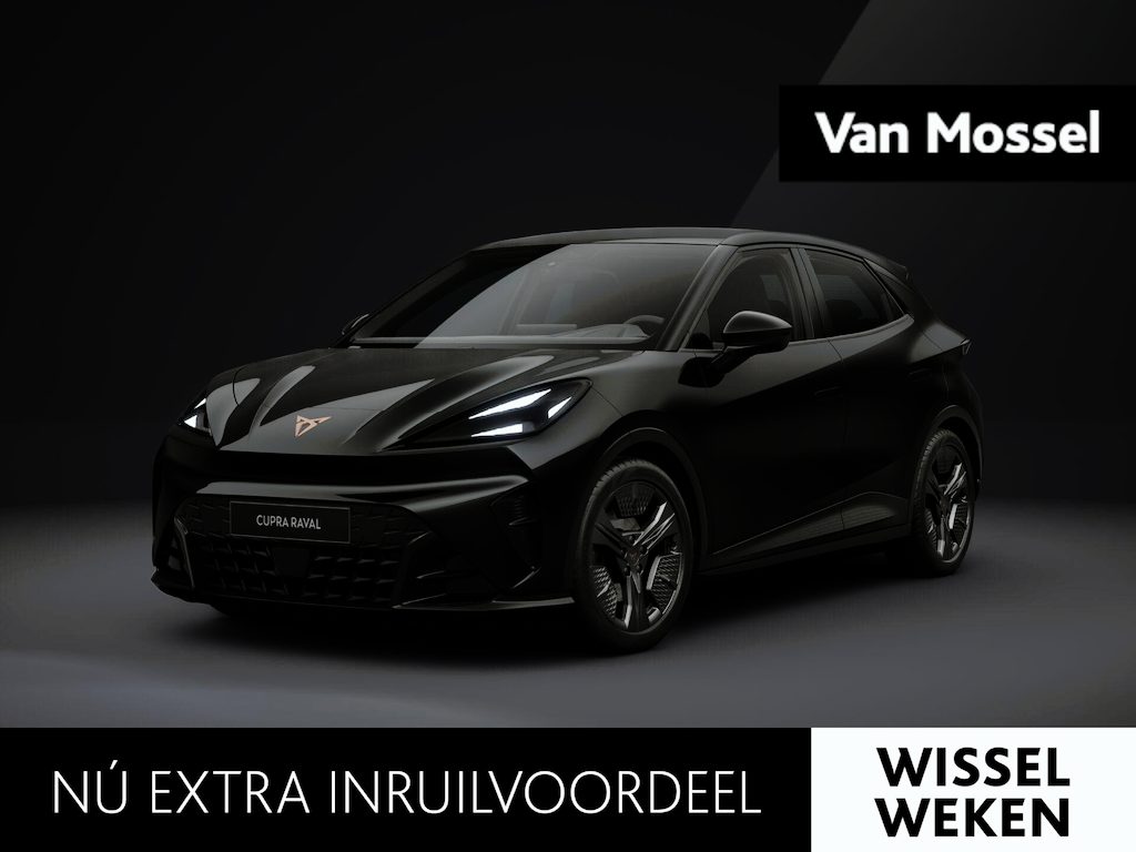 CUPRA Raval Essential 39 kWh 135 PK | Parkeersensoren achter | Sportstoelen voor | Adaptive cruise Control | LED verlichting | Keyless Go | Apple Carplay & Android auto | 18 Inch Lichtmetalen Velgen