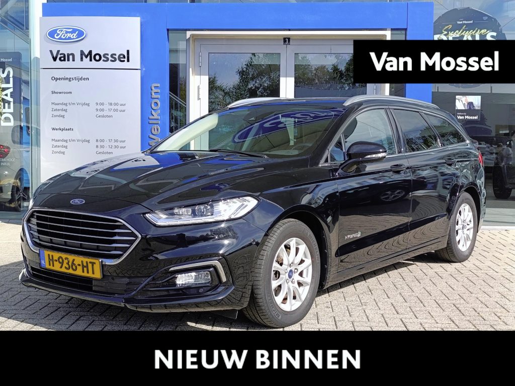Ford Mondeo Wagon 2.0 IVCT HEV Titanium | Panodak | Trekhaak | Adaptieve Cruise | Stoel/voorruitverwarming | Memory stoel | Camera | Dodehoekdetectie | Sony