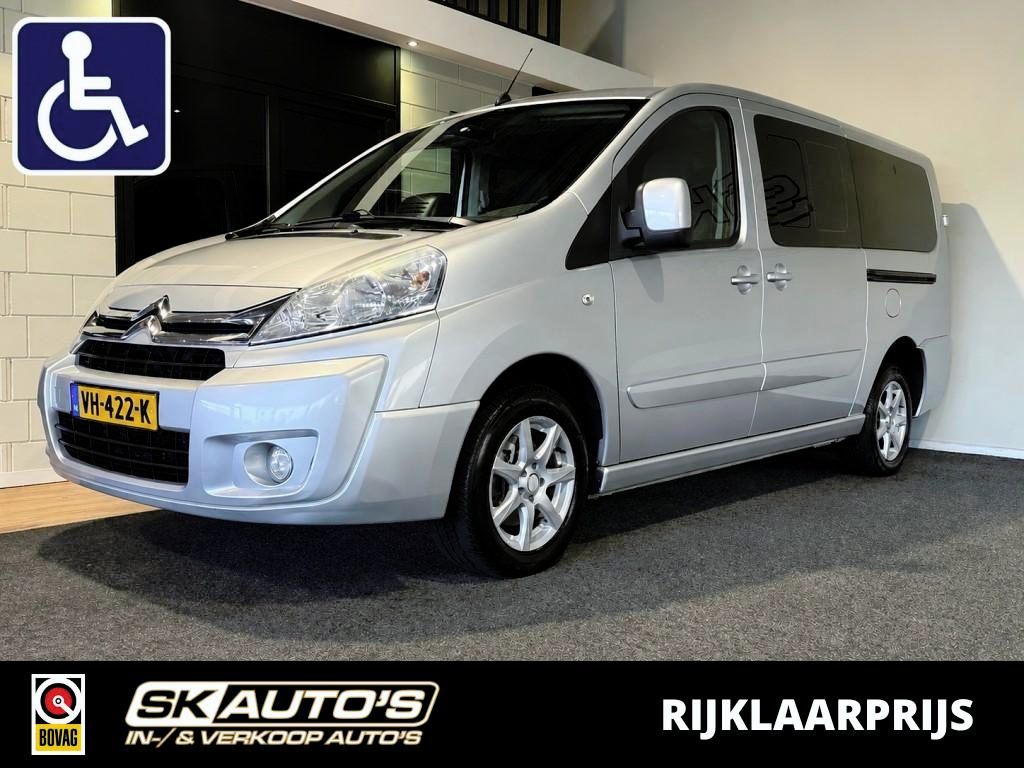 Citroën Jumpy 12 2.0 HDI L2H1 DC l AUTOMAAT l 2x SCHUIF l ROLSTOELBUS l DISTRI VERV l