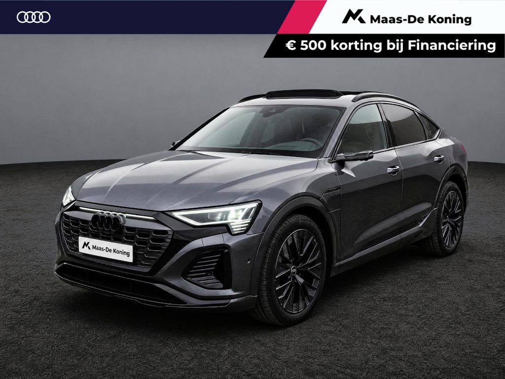 Audi Q8 Sportback e-tron 55 quattro S Line 115 kWh 300kW/408PK · Panoramadak · Luchtvering · 360°Camera · Drive select