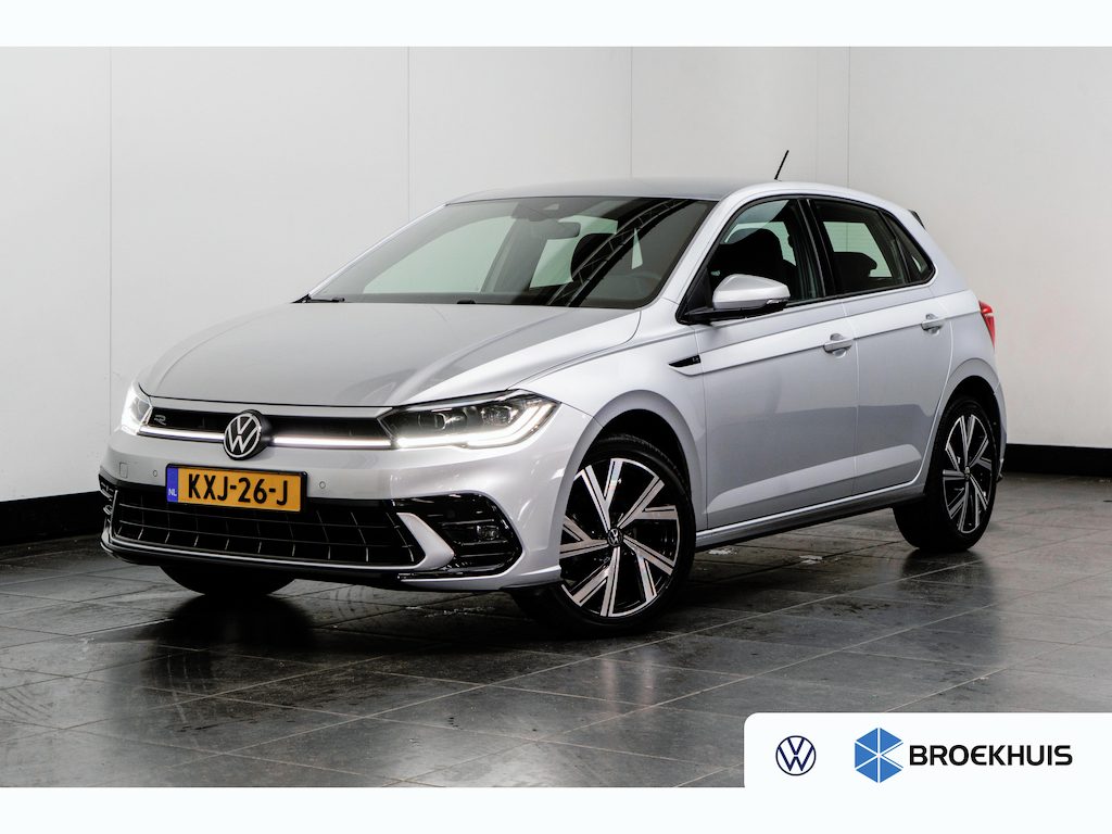 Volkswagen Polo 1.0 TSI R-Line l IQ Light l R-Line int. en Ext. l Apple Car Play/Android l Navi l Climate Control l Sensoren voor en achter l