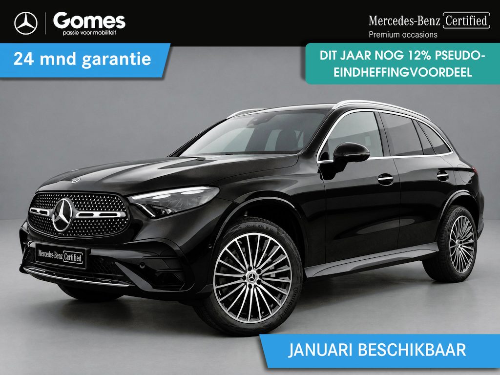Mercedes-Benz GLC 400 e 4MATIC Business Solution AMG | Premium Pakket | Trekhaak | Panoramadak | 360° Camera | Augmented Reality voor Navigatie | Dodehoekassistent | Verkeersbordenassistent | DIGITAL LIGHT | Elektrisch Verstelbare Stoelen + Memory | Stoelverwarming | Sfeerverlichting | Apple CarPlay | Android Auto | Elektrische Achterklep | Elektrisch Inklapbare Buitenspiegels | Parkeersensoren