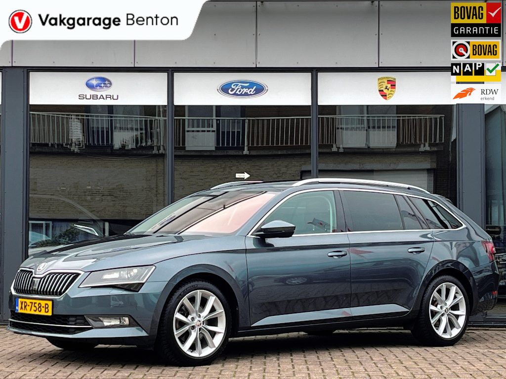 Skoda Superb Combi 1.5 TSI 150pk AUTOMAAT Business Edition | Panoramadak | Trekhaak | Stoelverwarming V+A | Camera | Canton Sound
